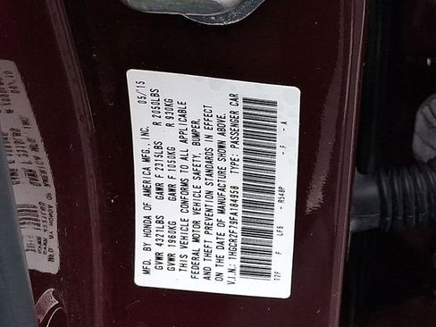 Used 2015 Honda Accord EX image 32