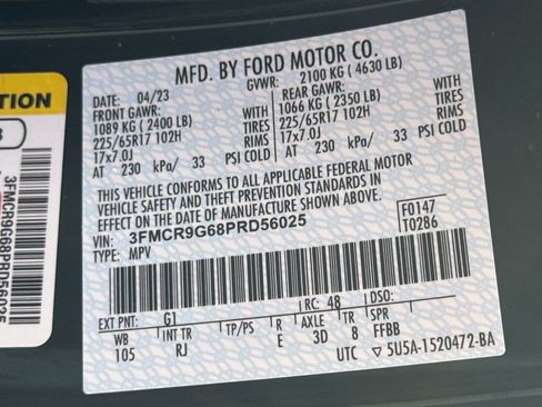 Used 2023 Ford Bronco Sport Heritage w/ Heritage Convenience Package image 30