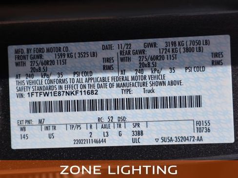 Used 2022 Ford F150 XLT w/ Equipment Group 302A High AWD/4WD image 36