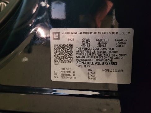 Used 2020 Chevrolet Equinox LT FWD image 33