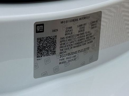 New 2026 Chevrolet Corvette Stingray Preferred Cpe w/ 2LT RWD image 32