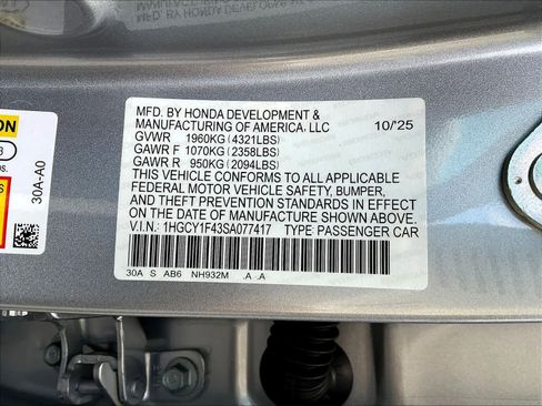 New 2025 Honda Accord SE image 17