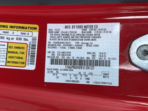 Used 2024 Ford Mustang Premium image 30