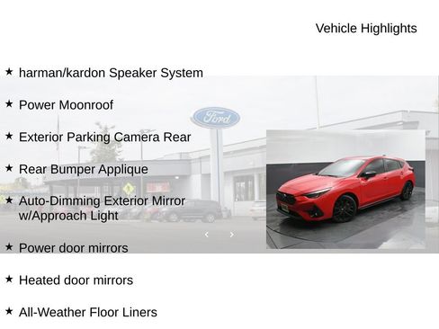 Used 2024 Subaru Impreza RS w/ Popular Package #1 AWD/4WD image 18