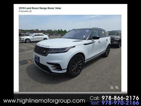 Used 2019 Land Rover Range Rover Velar R-Dynamic SE AWD/4WD image 1
