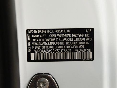 Used 2019 Porsche 911 Carrera T RWD image 77