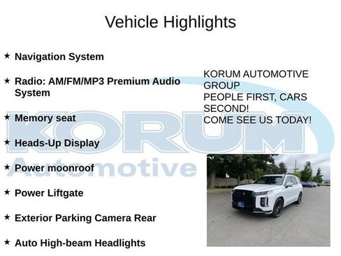 Certified 2025 Hyundai Palisade Calligraphy AWD/4WD image 8