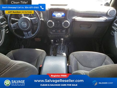 Used 2014 Jeep Wrangler Unlimited Sahara w/ Connectivity Group AWD/4WD image 11
