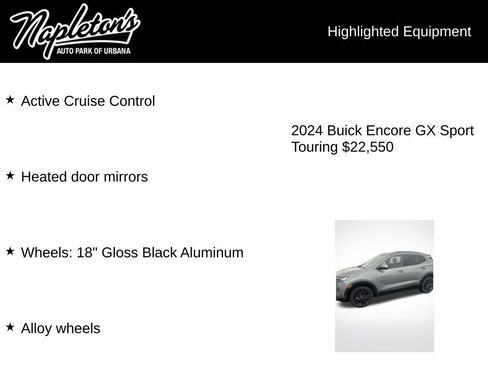 Used 2024 Buick Encore GX Sport Touring AWD/4WD image 4