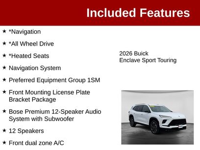Used 2026 Buick Enclave Sport Touring