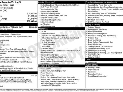 Used 2023 Kia Sorento S w/ Panoramic Sunroof Package