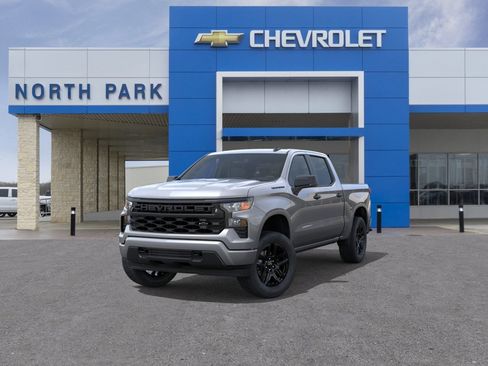 New 2026 Chevrolet Silverado 1500 Custom w/ LPO, Dark Essentials Package RWD image 8