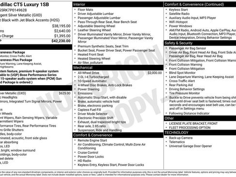 Used 2023 Cadillac CT5 Luxury image 17