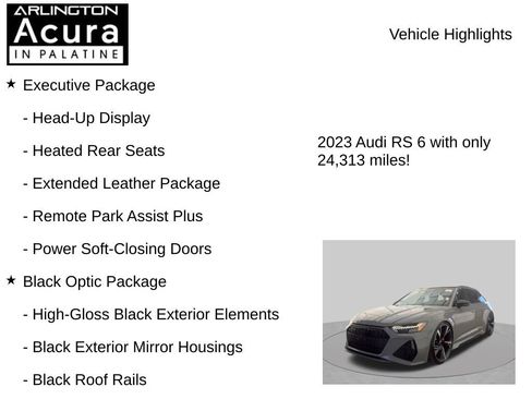 Used 2023 Audi RS 6 AWD/4WD image 7