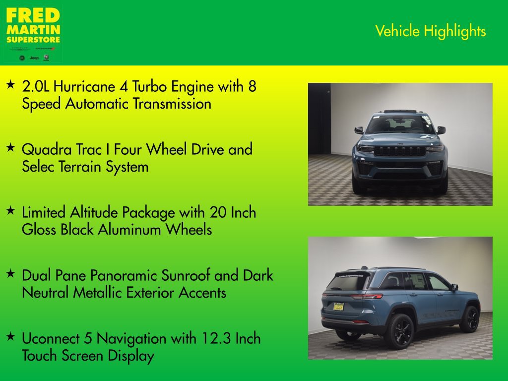 New 2027 Jeep Grand Cherokee Limited AWD/4WD image 7
