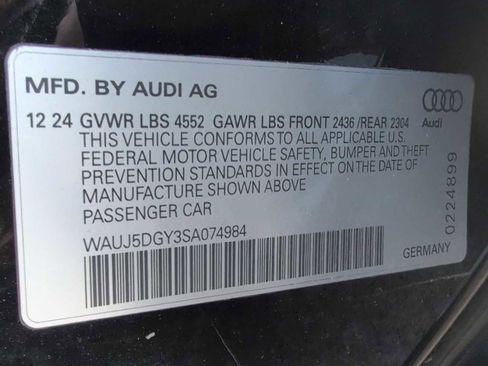 Used 2025 Audi S3 Prestige image 37