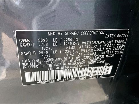 Used 2025 Subaru Outback Wilderness image 34