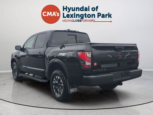 Used 2023 Nissan Titan PRO-4X w/ Off Road Protection Package AWD/4WD image 5