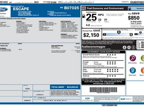 Used 2013 Ford Escape S FWD image 2