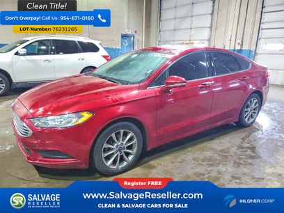 Used 2017 Ford Fusion SE w/ Fusion SE Technology Package