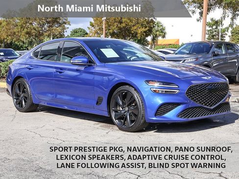 Used 2023 Genesis G70 2.0T w/ Sport Prestige Package image 1
