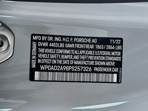 Certified 2023 Porsche 911 Turbo S AWD/4WD image 32