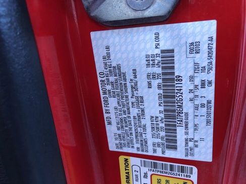 Used 2016 Ford Mustang Convertible w/ Equipment Group 051A RWD image 32