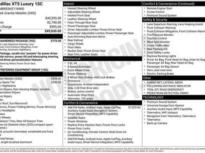 Used 2017 Cadillac XT5 Luxury w/ Driver Awareness Package