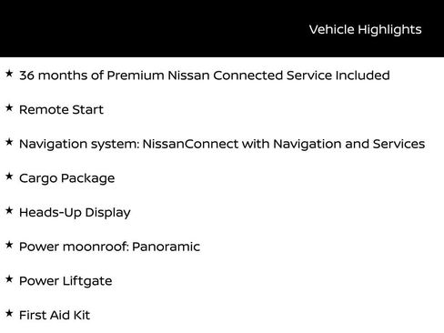 New 2026 Nissan Murano Platinum w/ Cargo Package AWD/4WD image 6