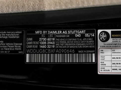 Used 2015 Mercedes-Benz S 550 Sedan image 63