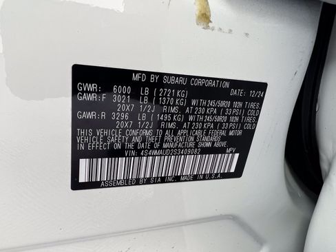 Used 2025 Subaru Ascent Touring AWD/4WD image 35
