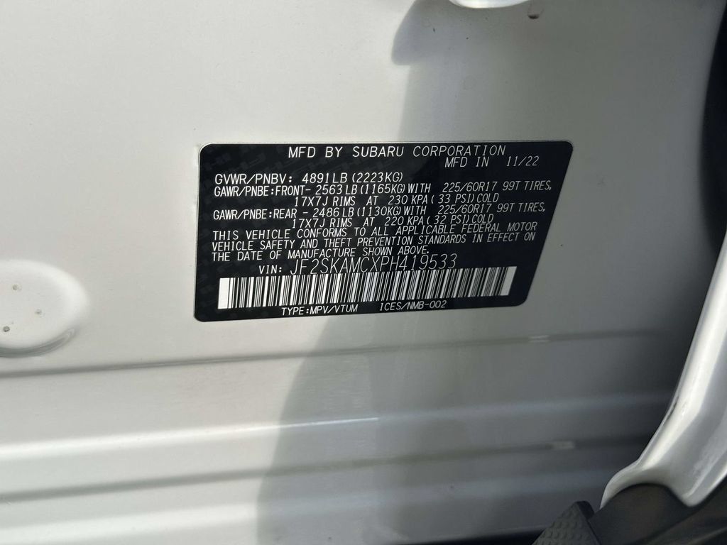 Certified 2023 Subaru Forester Wilderness AWD/4WD image 34