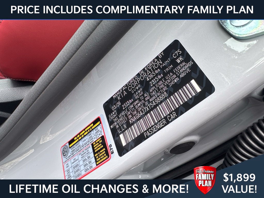 New 2026 Kia K5 GT-Line w/ GT-Line Red Interior Package FWD image 21