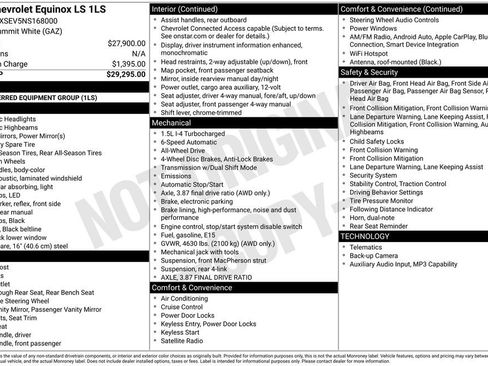 Used 2022 Chevrolet Equinox LS AWD/4WD image 33