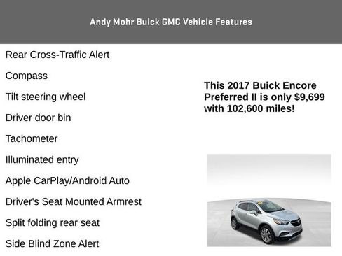 Used 2017 Buick Encore Preferred image 12