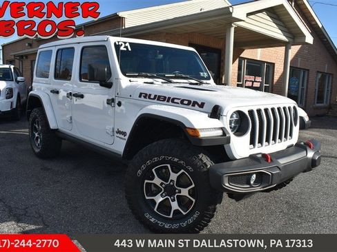 Used 2021 Jeep Wrangler Unlimited Rubicon image 1