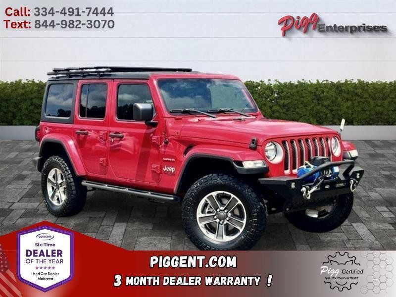 Used 2019 Jeep Wrangler Unlimited Sahara AWD/4WD image 1
