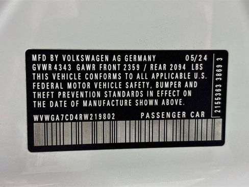 Certified 2024 Volkswagen GTI S FWD image 31