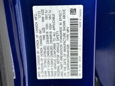 Certified 2024 Honda CR-V EX-L image 37