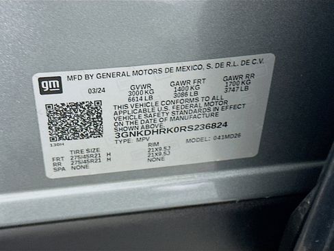Used 2024 Chevrolet Blazer EV RS RWD image 12