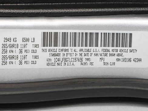 Used 2020 Jeep Grand Cherokee Limited image 55