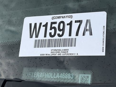 Used 2020 Ford Ranger Lariat w/ Equipment Group 501A Mid image 21