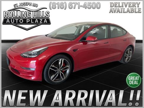 Used 2022 Tesla Model 3 Performance AWD/4WD image 1