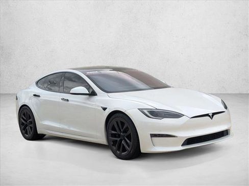 Used 2022 Tesla Model S Plaid AWD/4WD image 3