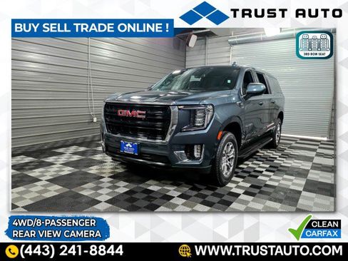 Used 2021 GMC Yukon XL SLE image 1