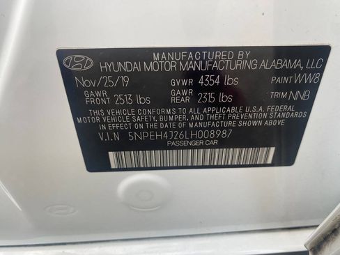 Used 2020 Hyundai Sonata Limited FWD image 56