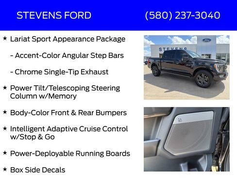 Used 2023 Ford F150 Lariat w/ Equipment Group 502A High image 24