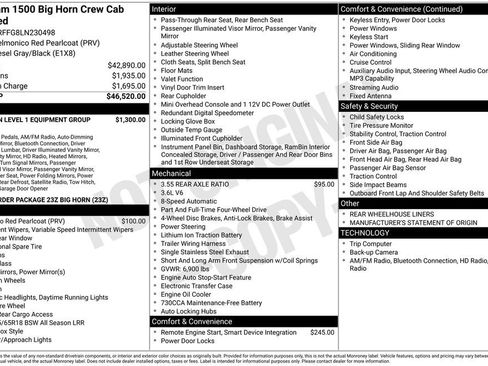 Certified 2020 RAM 1500 Big Horn image 40