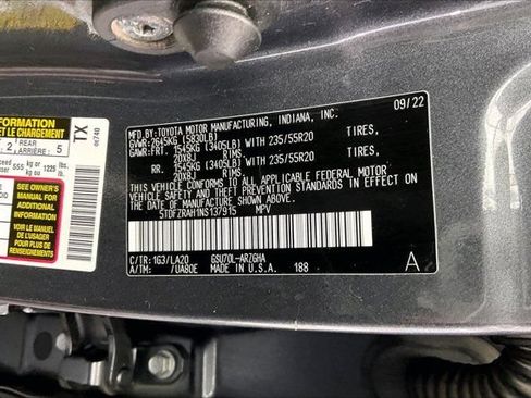 Used 2022 Toyota Highlander Platinum FWD image 35