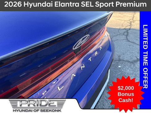 New 2026 Hyundai Elantra SEL Sport Premium FWD image 15